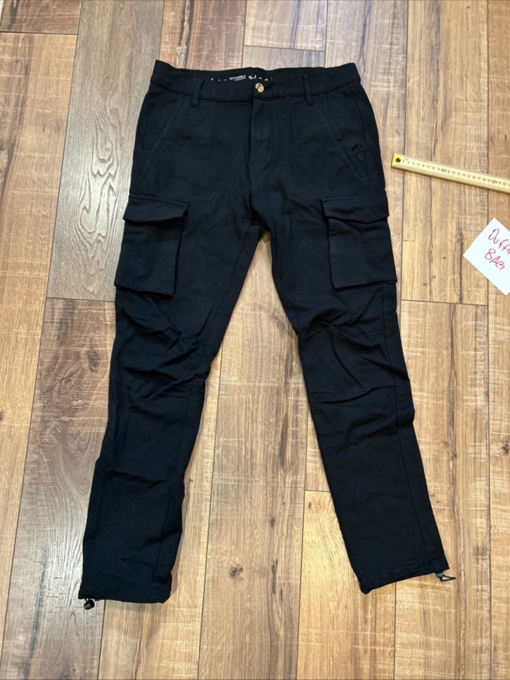 Women’s Black Cargo Pants with Utility Pockets